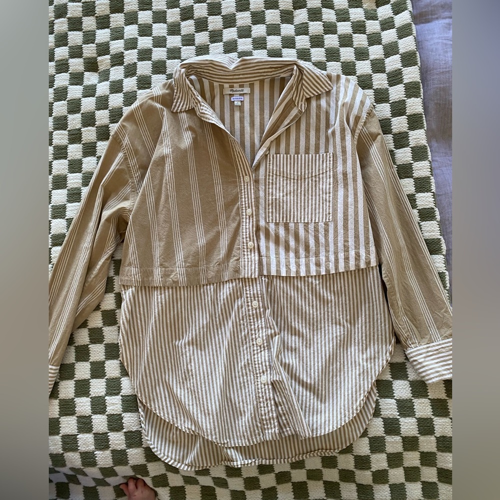 Madewell Oversized Poplin shirt
